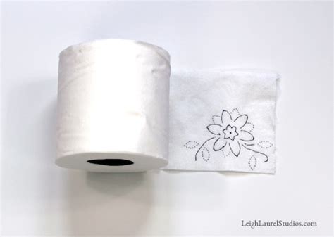 Embroidery Inspiration: Toilet Paper - Karin Jordan Studio