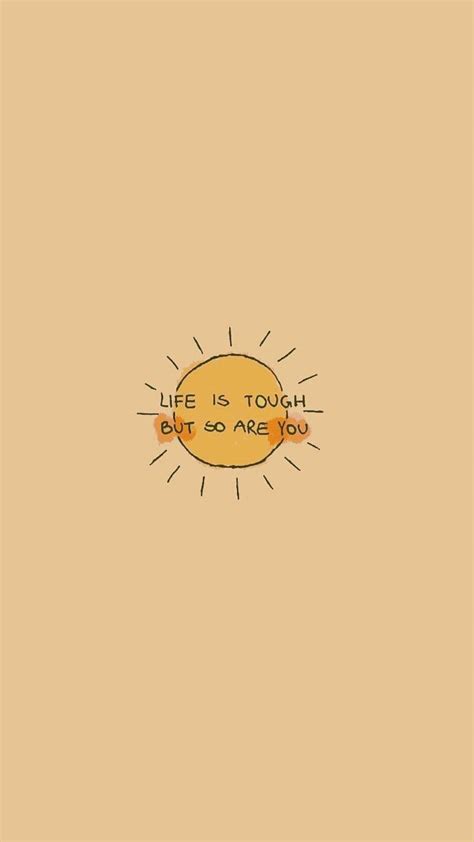 Download Life’s Tough Motivational Quotes Aesthetic Wallpaper | Wallpapers.com