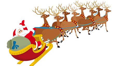 Santa Sleigh PNG Pictures, Santa Sleigh Clipart Free Download - Free Transparent PNG Logos