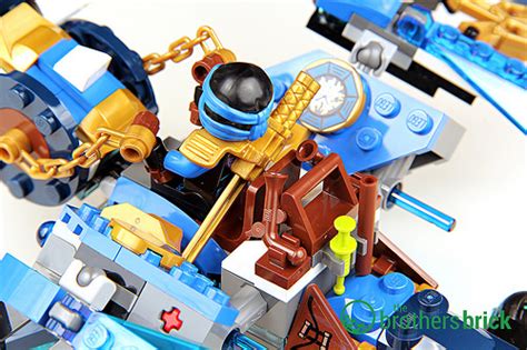 LEGO Ninjago 70602 Jay’s Elemental Dragon [Review] - The Brothers Brick | The Brothers Brick