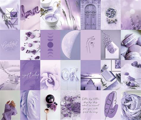 [100+] Purple Aesthetic Collage Wallpapers | Wallpapers.com