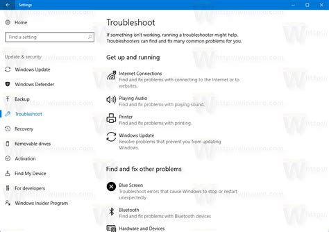 Windows 10 Settings Troubleshooter Download - spyeng