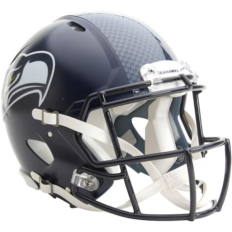 Riddell Seattle Seahawks Revolution Speed Full-Size Authentic Football Helmet - Seahawks Pro Shop