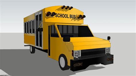 School Bus | 3D Warehouse