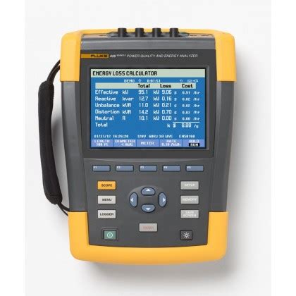 FLUKE 435-II - Energimètre analyseur de réseau électrique - FLUKE - Distrimesure