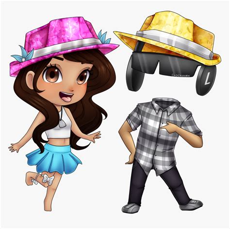 Fan Art Cartoon Others - Fashion Famous Roblox Fan Art, HD Png Download , Transparent Png Image ...