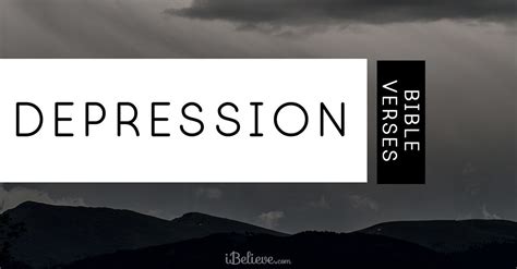 28 Powerful Bible Verses about Depression to Uplift You