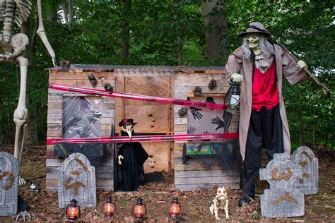 How to build a graveyard for halloween | gail's blog