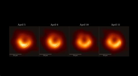 Event Horizon Telescope Traces Magnetic Fields Around a Black Hole - AAS Nova