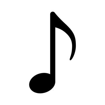 Music Notes Clip Art Black And White