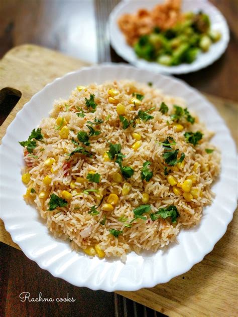 Spicy Mexican Rice Recipe - Rachna cooks