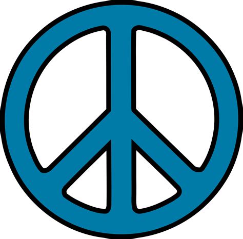 Peace symbol clipart - Clipground