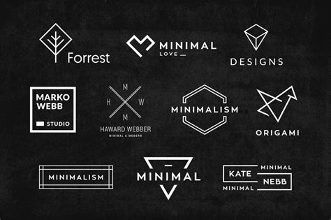 10 Minimalistic Logos Vol. 2 | Minimalist logo, Minimal logo design, Modern logo design