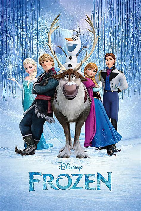 Buy Frozen Disney Movie Cast - 91.5 x 61cms (36 x 24 Inches) Online at desertcartINDIA