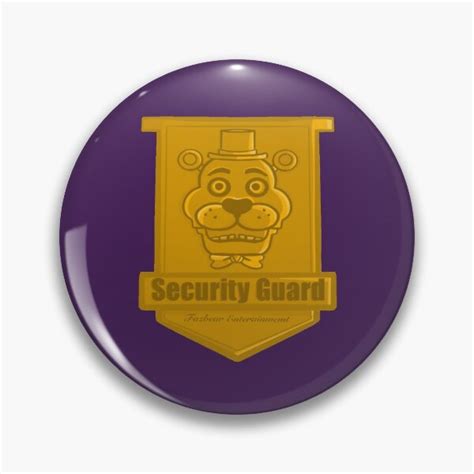 Fnaf Security Pins and Buttons | Redbubble