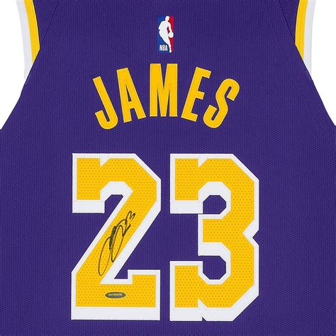 LeBron James Signed Lakers Jersey (UDA COA) | Pristine Auction