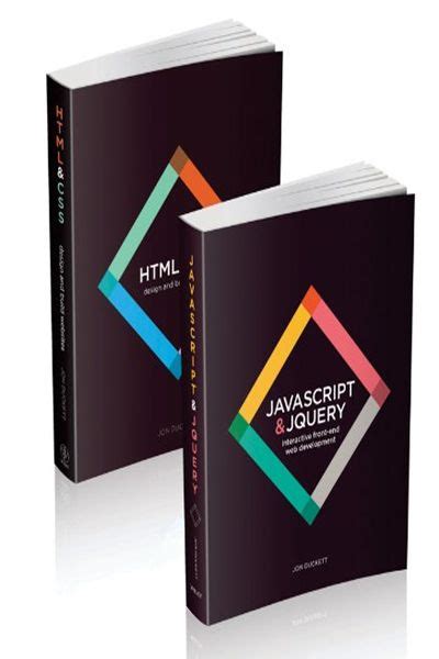 Web Design with HTML, CSS, JavaScript and jQuery Set by Jon Duckett - Wiley | Web design books ...