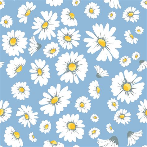 Daisy Bloom Wallpaper | Baby blue wallpaper, Cute wallpaper for phone, Flower phone wallpaper