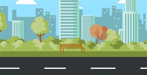 Colorful city road loop animation background. 1920x1080 H264 Background Drawing, City Background ...