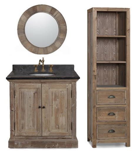 36 Inch Rustic Bathroom Vanity – Rispa