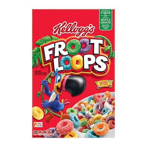 Kellogg's Froot Loops Cereal 12.2 oz. Box | Cereal | Donelan's Supermarkets