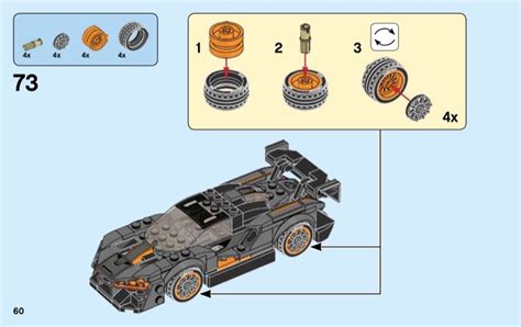 LEGO 75892 McLaren Senna Instructions, Speed Champions - McLaren