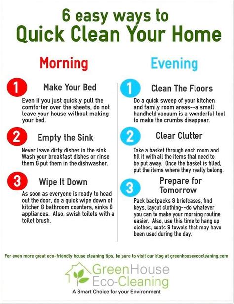 6 easy ways to keep your house clean--every. single. day. | Quick cleaning, Clean house, Cleaning