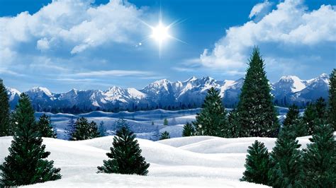 winter, Nature, Snow, Beautiful, Lovely, Landscape, Landscapes Wallpapers HD / Desktop and ...