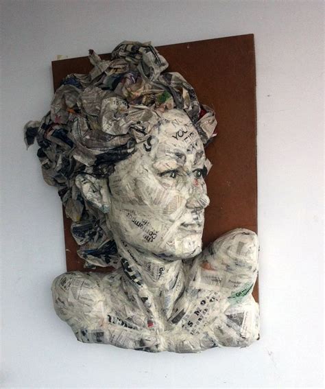 Paper mache art, Cardboard art, Cardboard sculpture