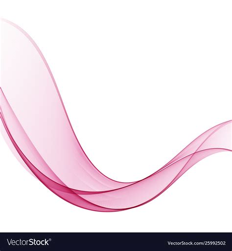 Abstract background with pink wave Royalty Free Vector Image