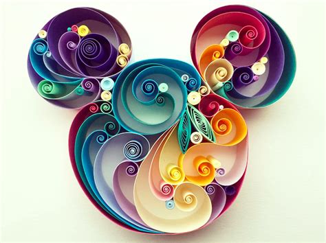 Sena Runa meticulously creates intricate designs using the art of paper quilling swirl-paper-art ...