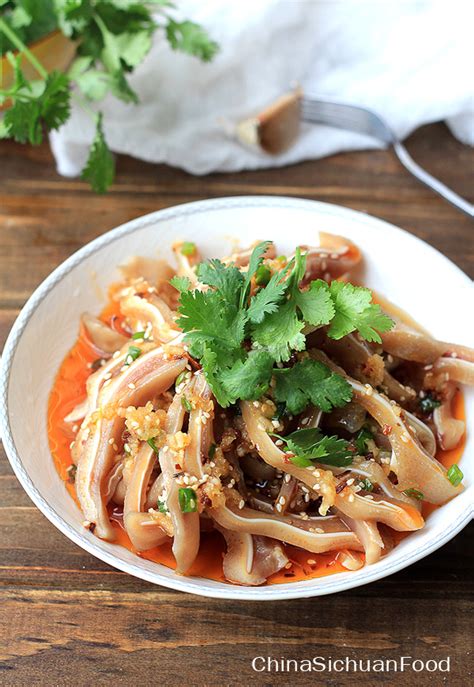 Chinese Pig Ear Salad - China Sichuan Food