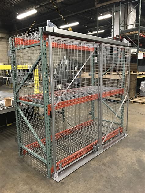 Pallet Rack Enclosure Cages NJ - LockersUSA