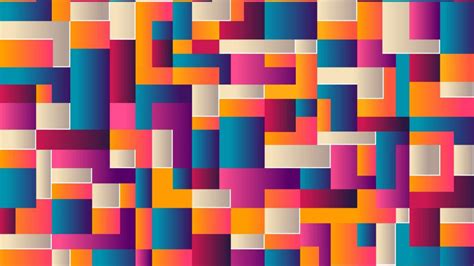 Colorful Geometric Shapes Lines Abstraction Abstract HD desktop wallpaper : Widescreen : High ...