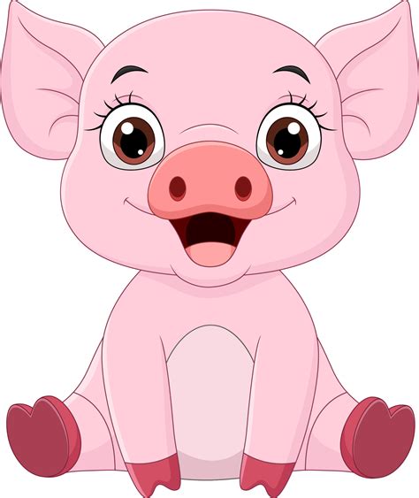 Cute Pig Vector Art, Icons, and Graphics for Free Download