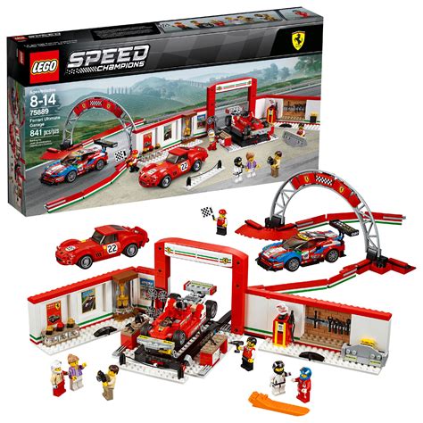 LEGO Speed Champions Ferrari Ultimate Garage 75889 - Walmart.com