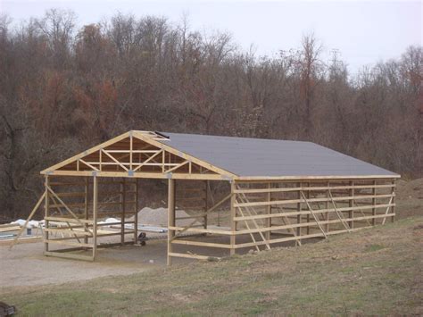 How to build a 40x60 pole barn - kobo building