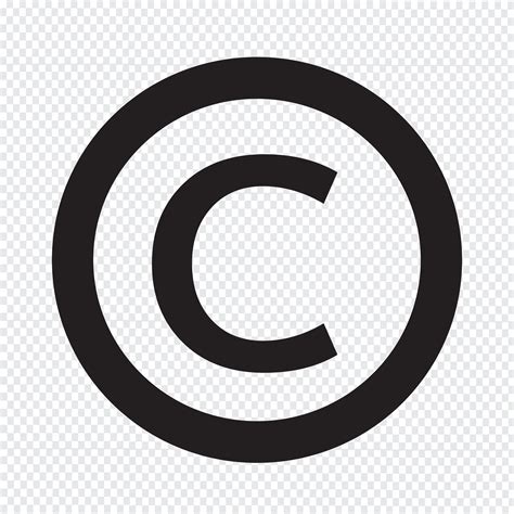 copyright symbol icon 643482 Vector Art at Vecteezy