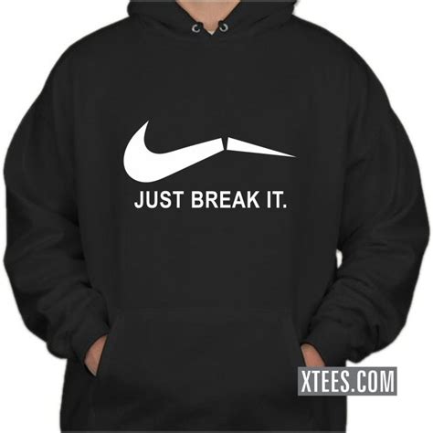 Buy Just Break It Nike Logo Funny Slogan T-shirts T-Shirts for Men Online | Xtees.com