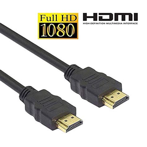 HDMI To HDMI Cable Male To Male Cable Full HD 1080p High Speed For Computer Laptop TV LCD DVD ...