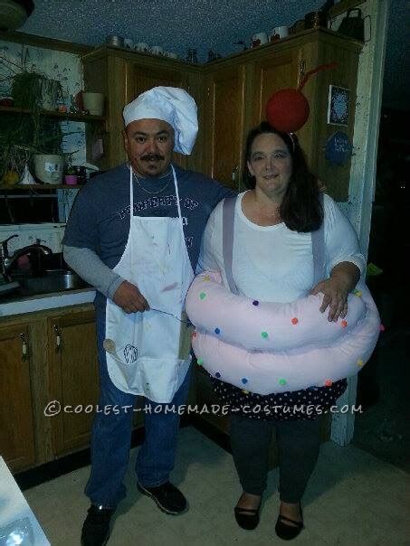 Cute Cupcake and Baker Couple Halloween Costume