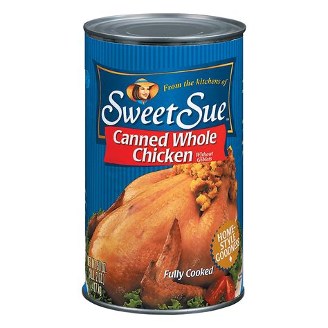 Sweet Sue Canned Whole Chicken 50 oz | Shipt