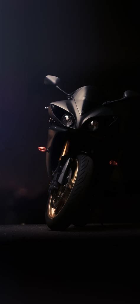 Yamaha ride motorbike iPhone X Wallpapers Free Download