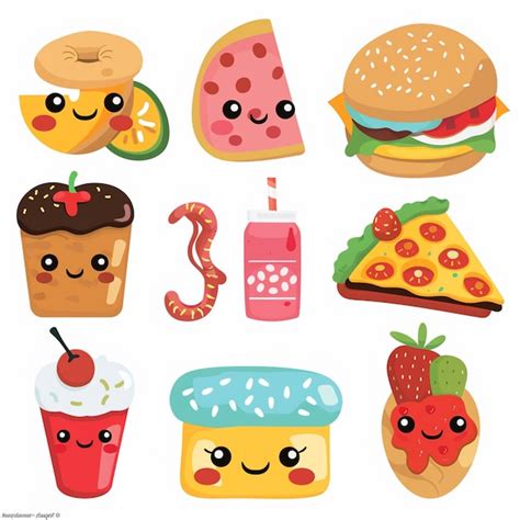 A picture of different types of food including a snake strawberry strawberry and strawberry ...