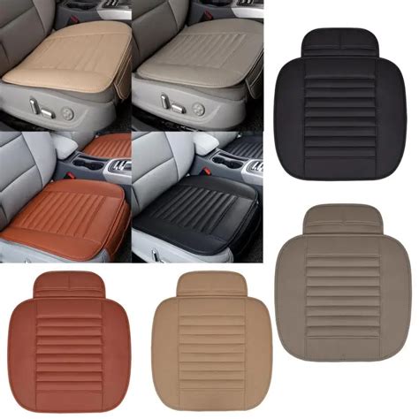 Car Styling Car Accessories New Breathable Leather Bamboo Car Seat Cover Pad Mat Chair Cushion ...