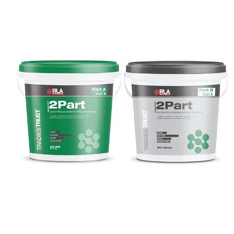 2 Part Cementitious Waterproofing Membrane - RLA Polymers