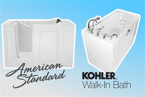 American Standard vs. Kohler Walk-In Tubs: Comparison Guide