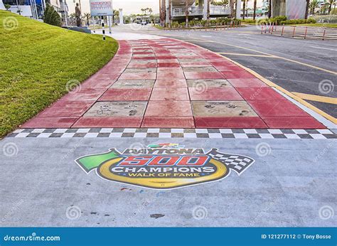 Daytona 500 Champions Walk of Fame Editorial Photography - Image of racetrack, racing: 121277112