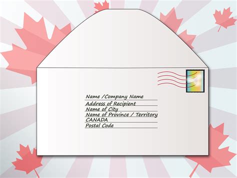 How to Address an Envelope to Canada: 6 Steps (with Pictures)