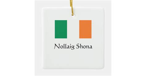 Merry Christmas Irish Ornament | Zazzle